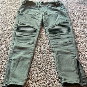 Olive Skinny Jeans for Women